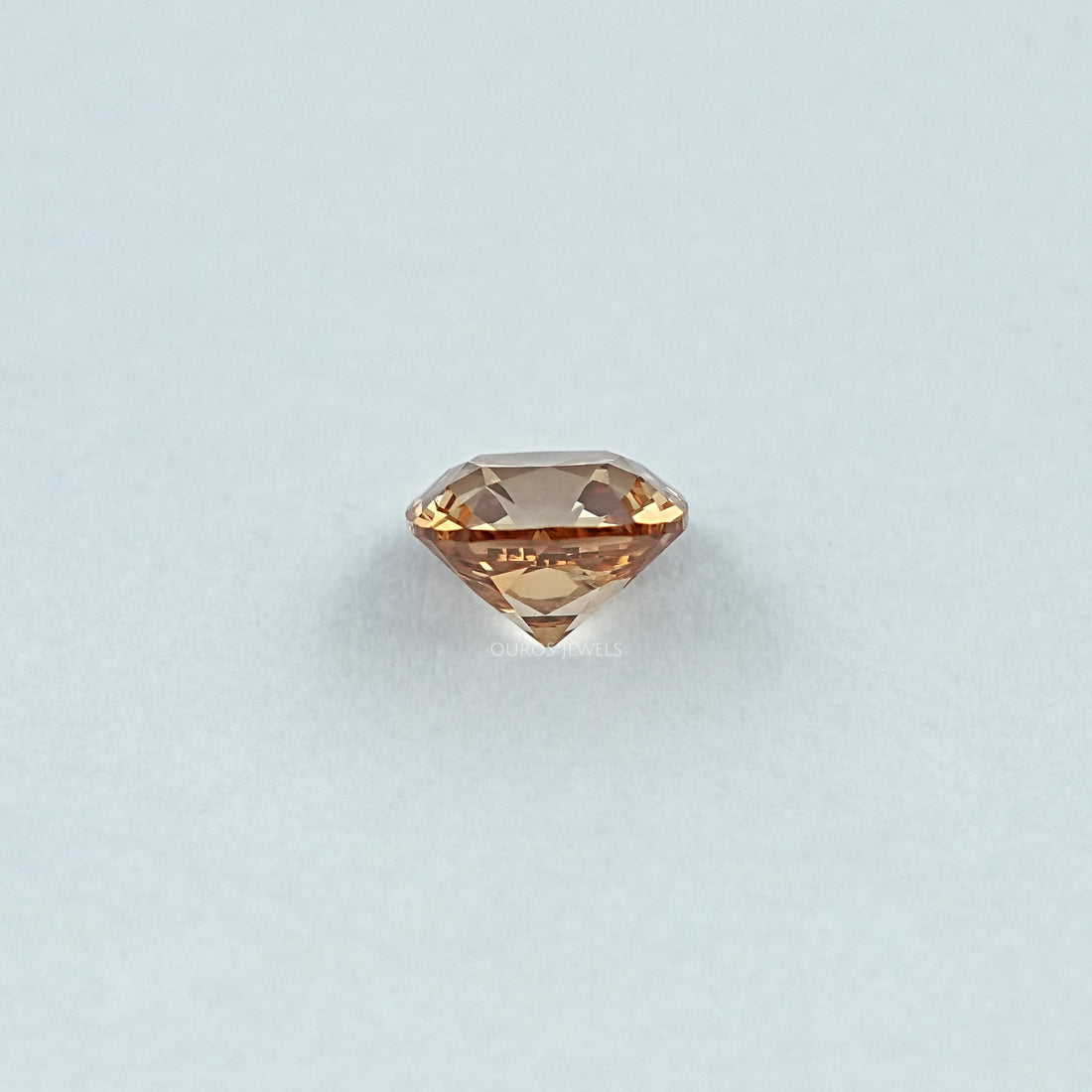 Champagne Square Old Mine Cushion Cut Loose Diamond Loose