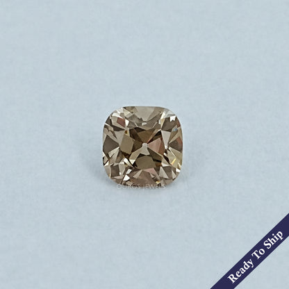 Champagne Square Old Mine Cushion Lab Diamond Loose Loose