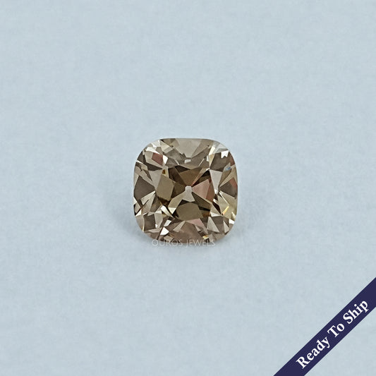 Champagne Square Old Mine Cushion Lab Diamond Loose Loose