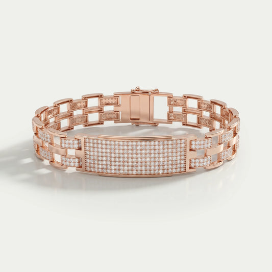 Men's Charming Designer Diamond Bracelet