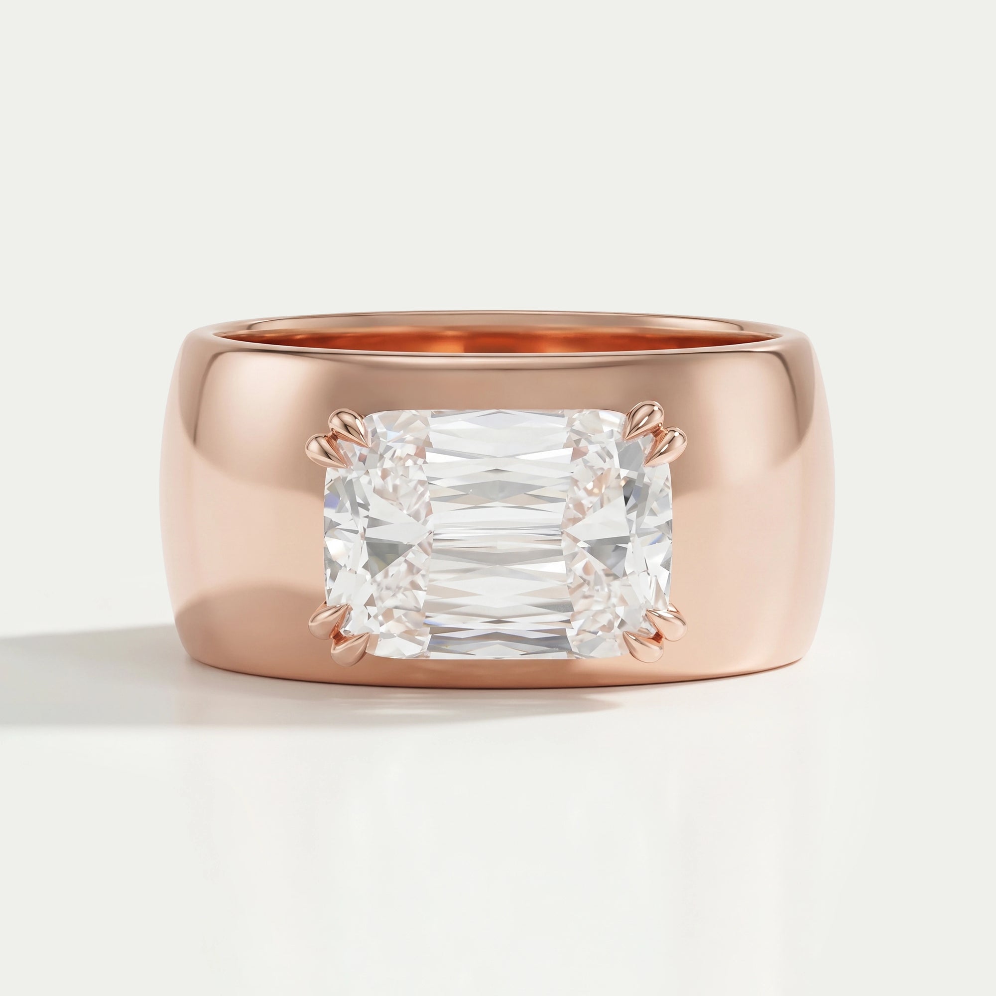 Criss Cut Lab Grown Diamond Engagement Ring