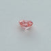 side view of each pink cushion cut lab created diamonds loose