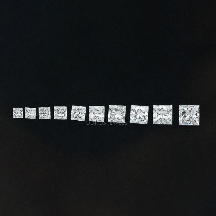 Princess Cut Lab Grown Loose Diamonds