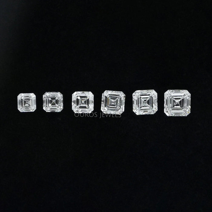 Asscher Cut Loose Lab Diamonds
