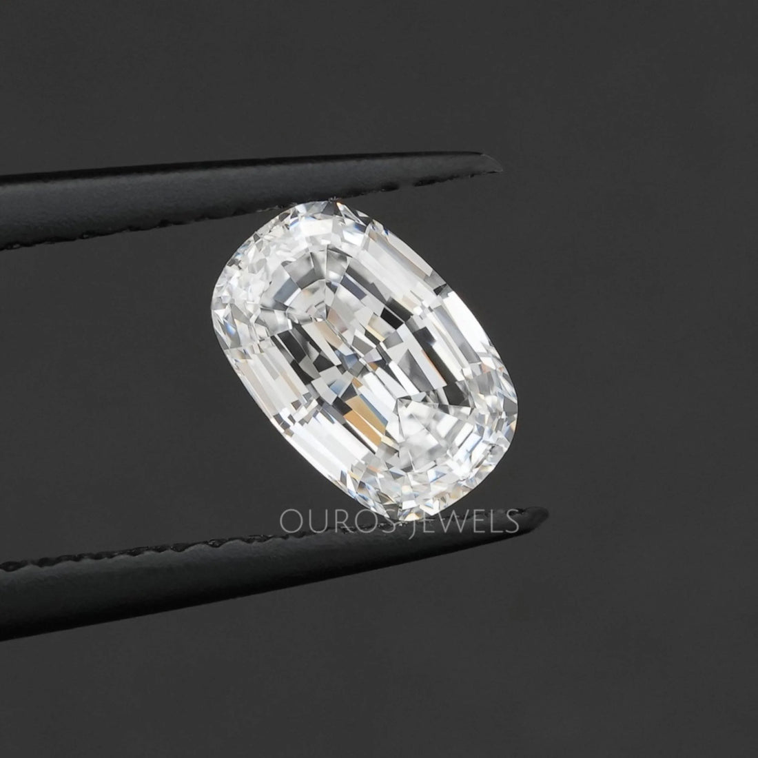 Step Cut Cushion Lab Grown Diamond