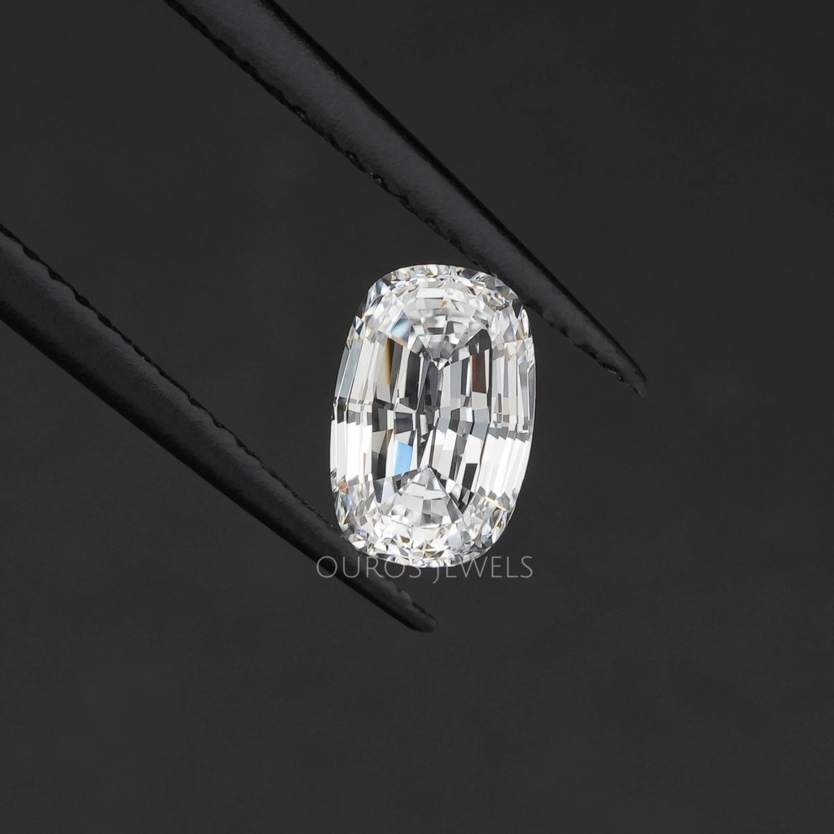 Step Cut Cushion Lab Grown Diamond