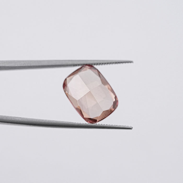Loose Deep Red Cushion Cut Lab Grown Diamond