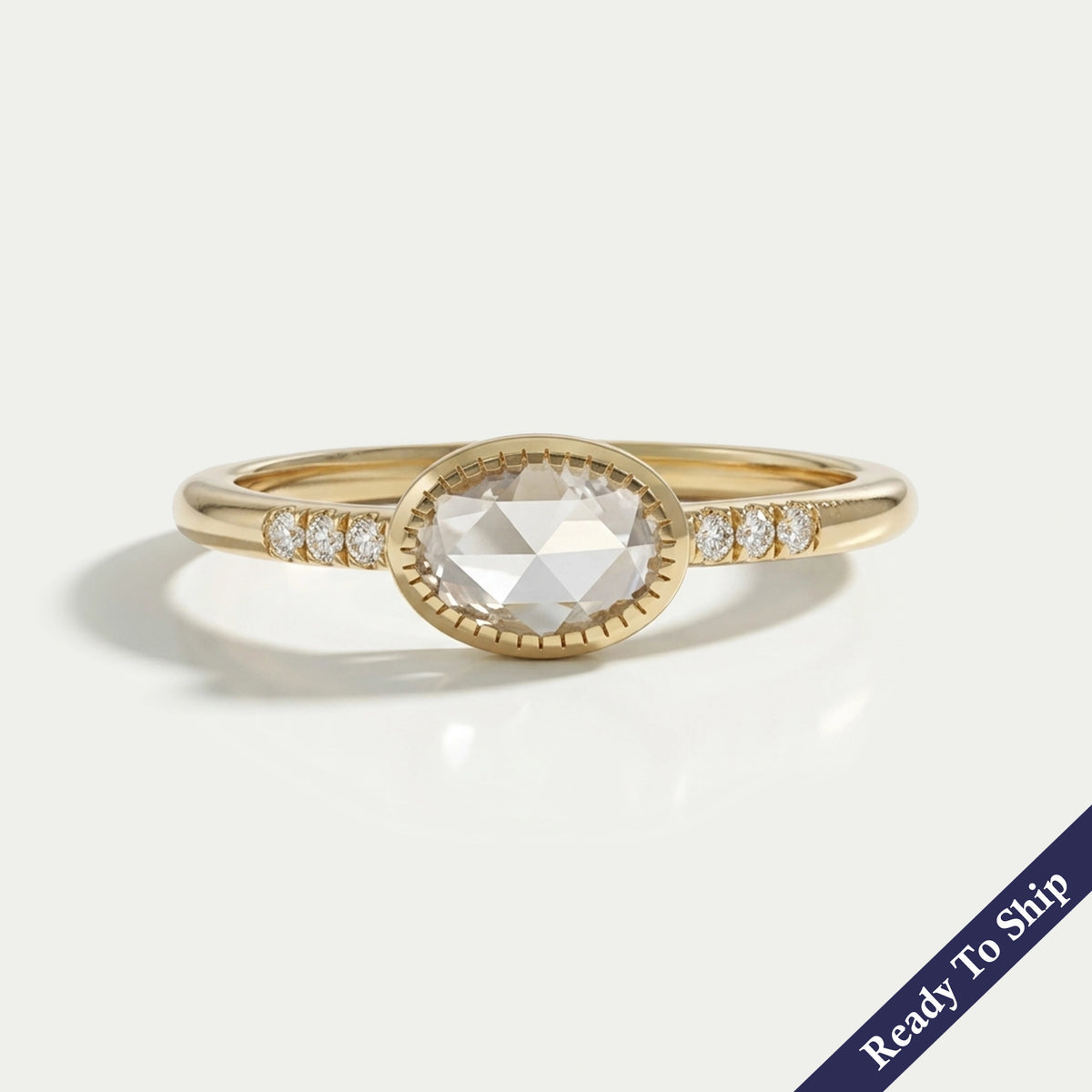 Toi Et Moi Pear Lab Grown Diamond Bypass Engagement Ring