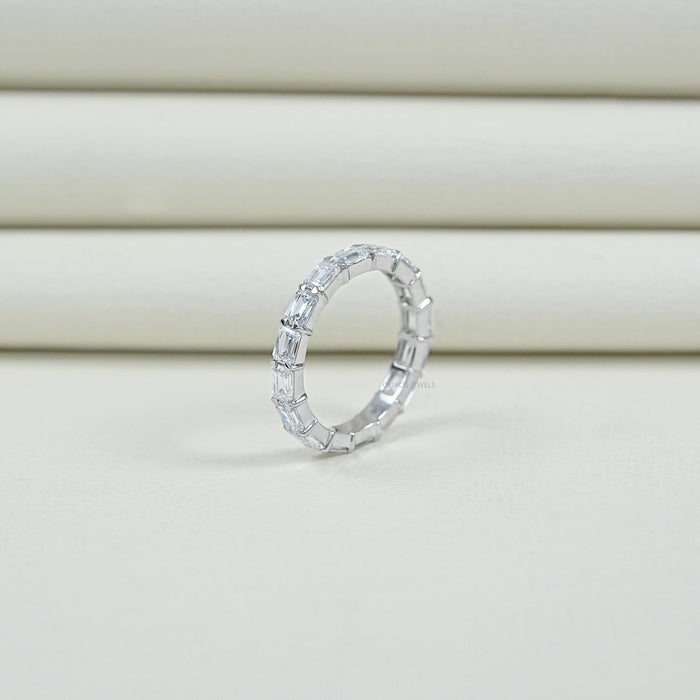 Criss Cut East West Lab Grown Diamond Eternity Band 