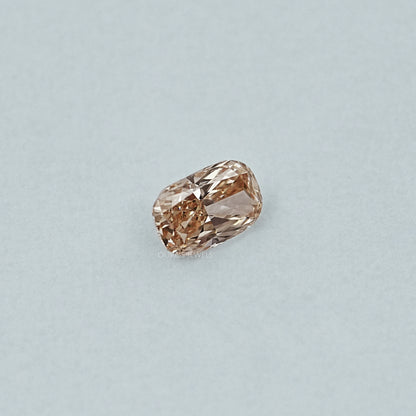 Elongated Cushion Cut Champagne Diamond Loose