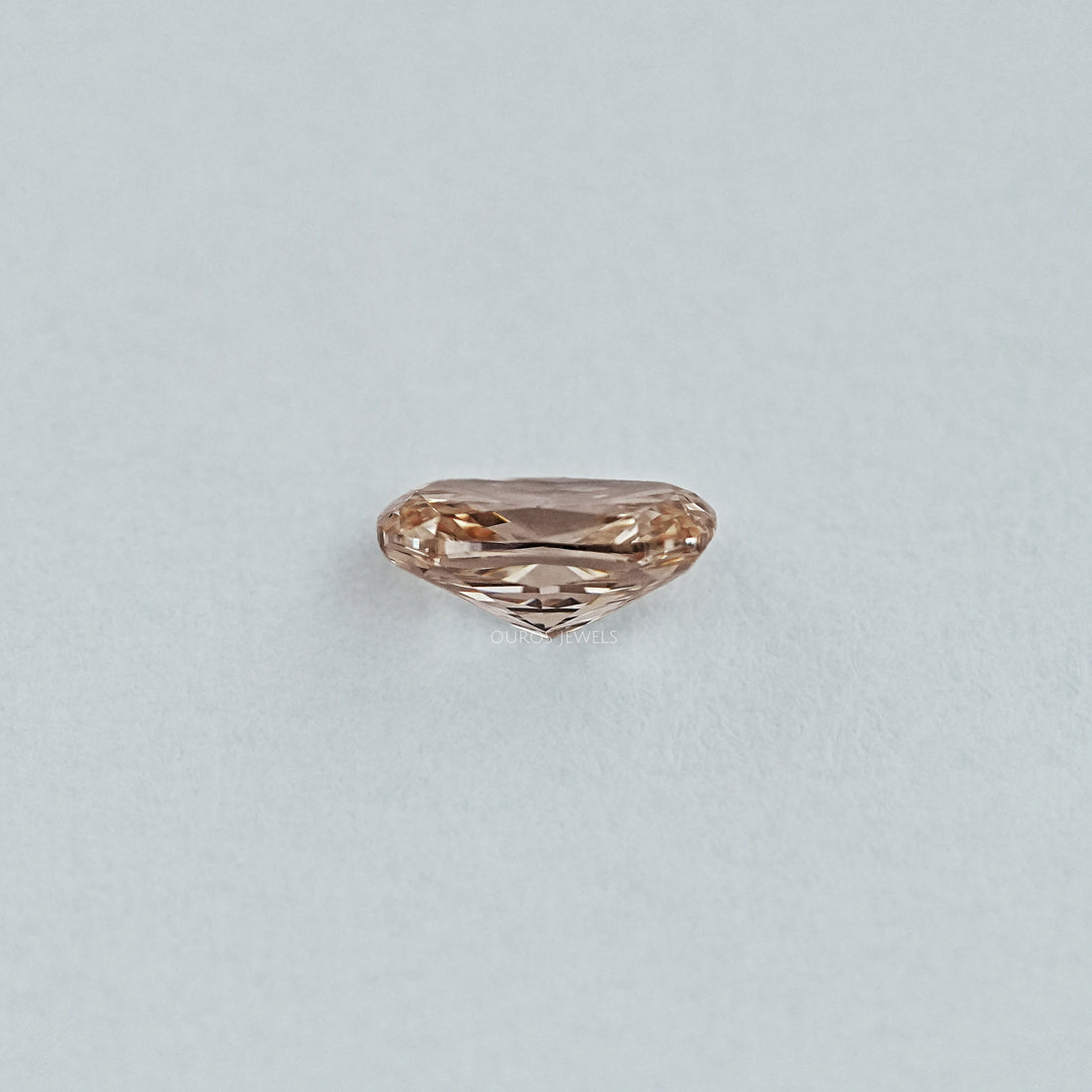 Elongated Cushion Cut Champagne Diamond Loose