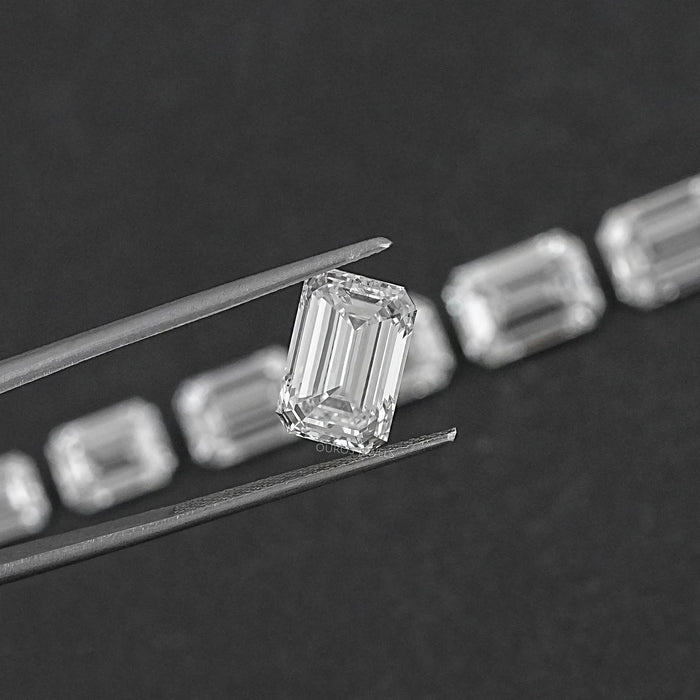 GIA Certified Emerald Cut Lab Grown Diamond
