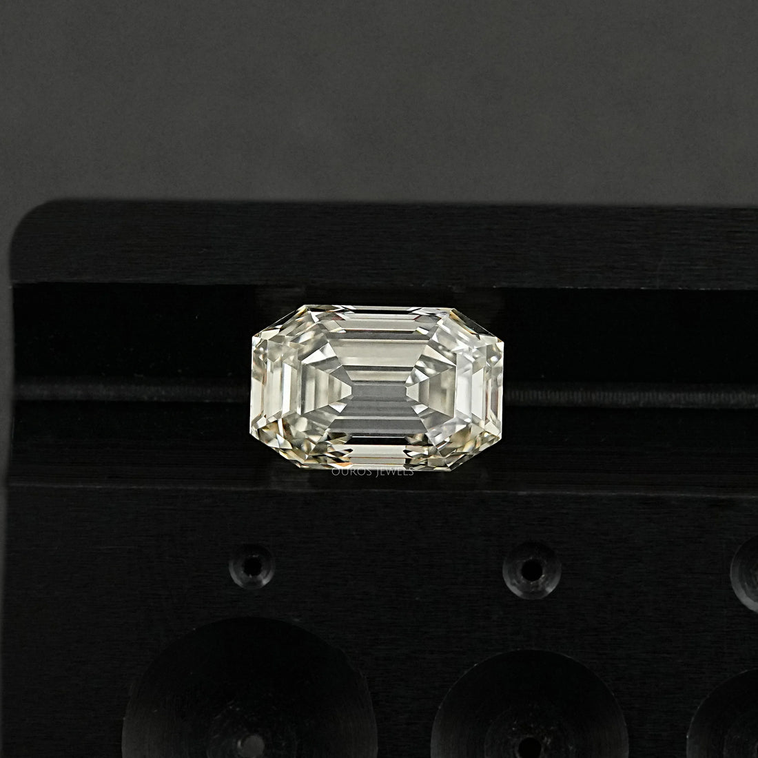Old Cut Emerald Shape Lab Grown Diamond Loose