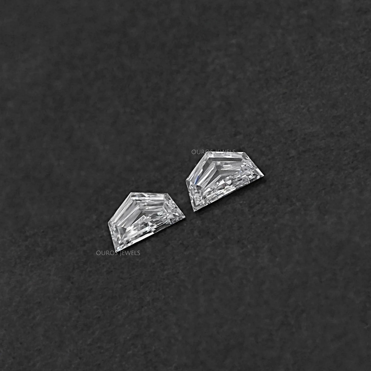 Epaulette Cut Lab Grown Diamond Matching Pair Loose