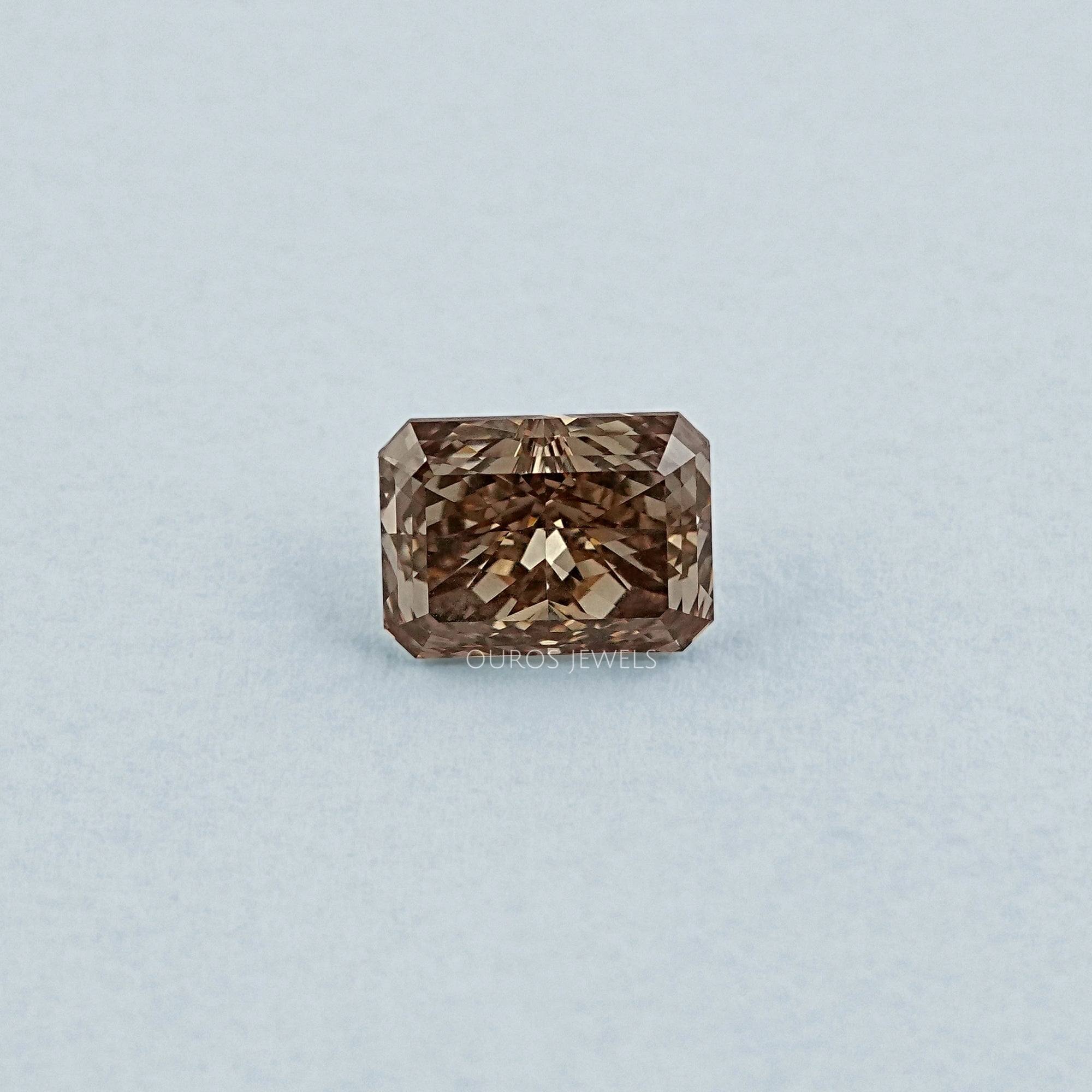 Rose Cut Yellow Square Radiant Cut Diamond