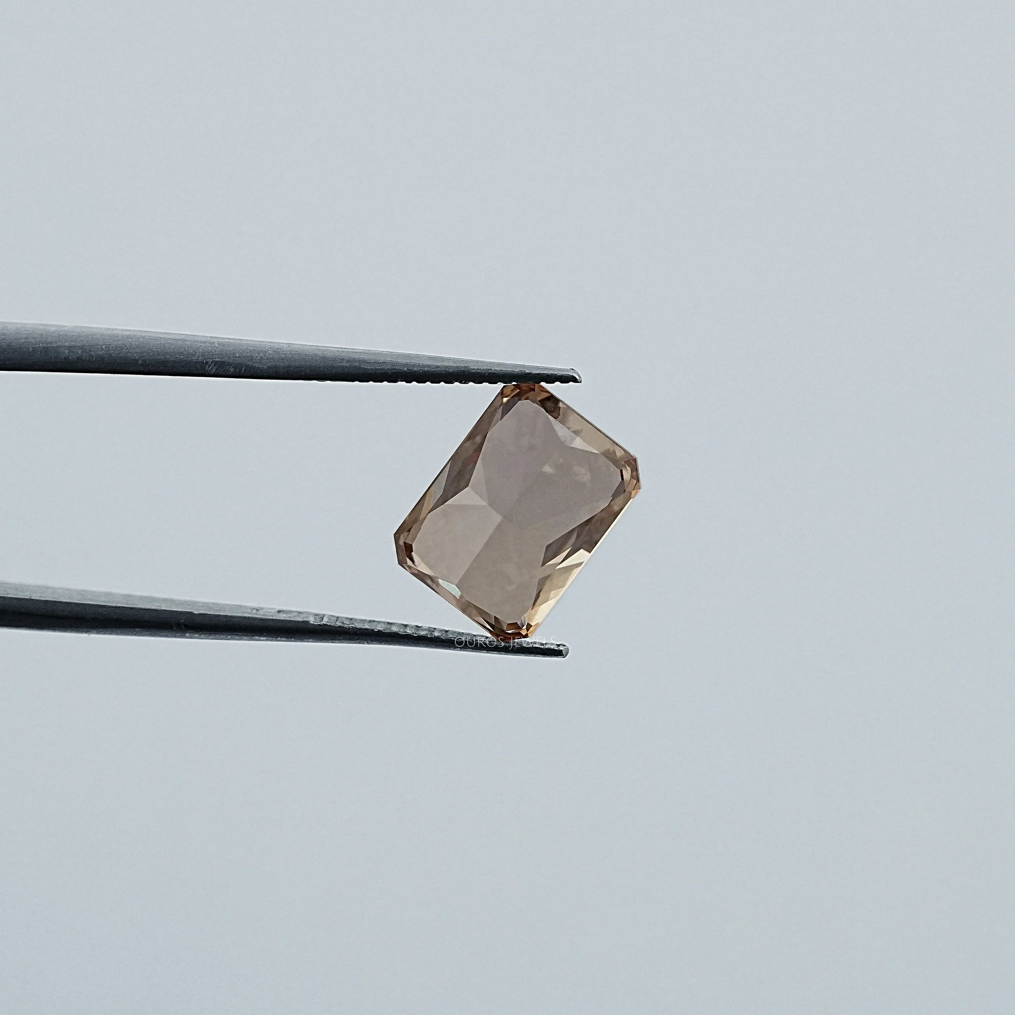 Rose Cut Yellow Square Radiant Cut Diamond