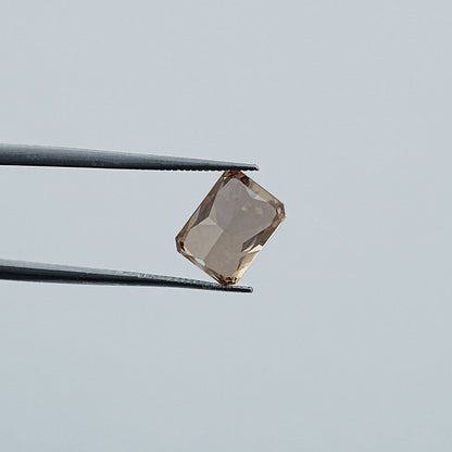 Rose Cut Yellow Square Radiant Cut Diamond