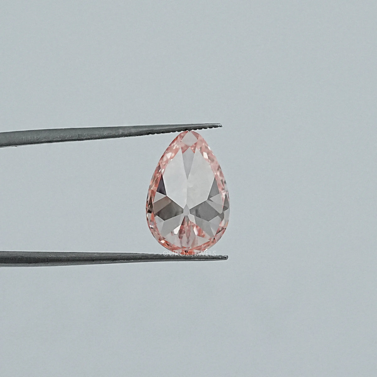 Fancy Vivid Pink Old Mine Pear Lab Grown Diamond Loose