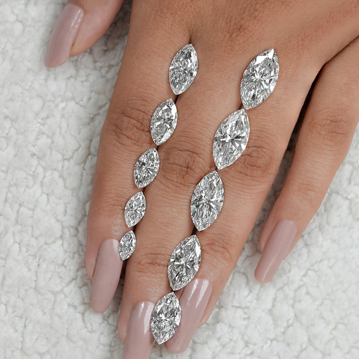 Marquise Lab Grown Diamond GIA Certified Loose