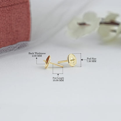 Secure Back Type Stud Earrings For Women