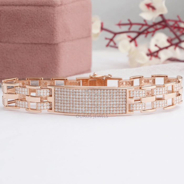 Men's Charming Designer Diamond Bracelet