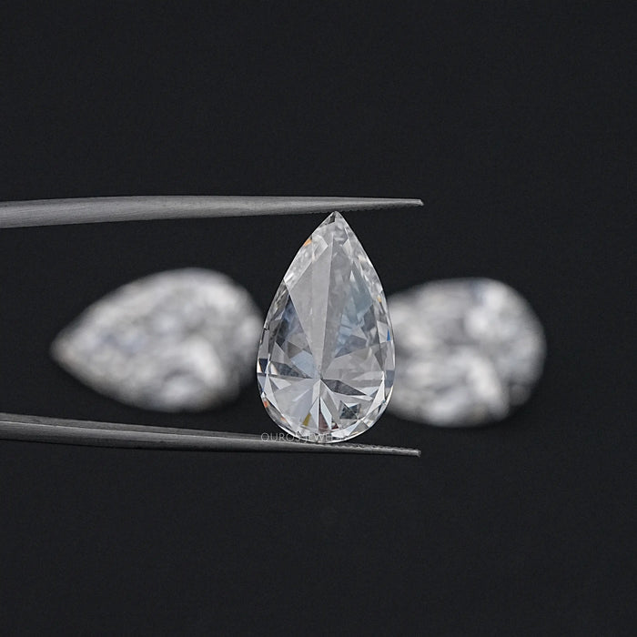 Pear Shaped Lab Grown Diamond with IGI certification 
