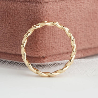 Infinity Shape Round Cut Lab Grown Diamond Eternity Band