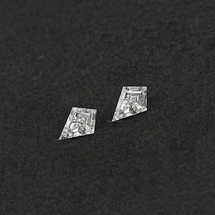 Matching Kite Cut Lab Grown Diamond Pair