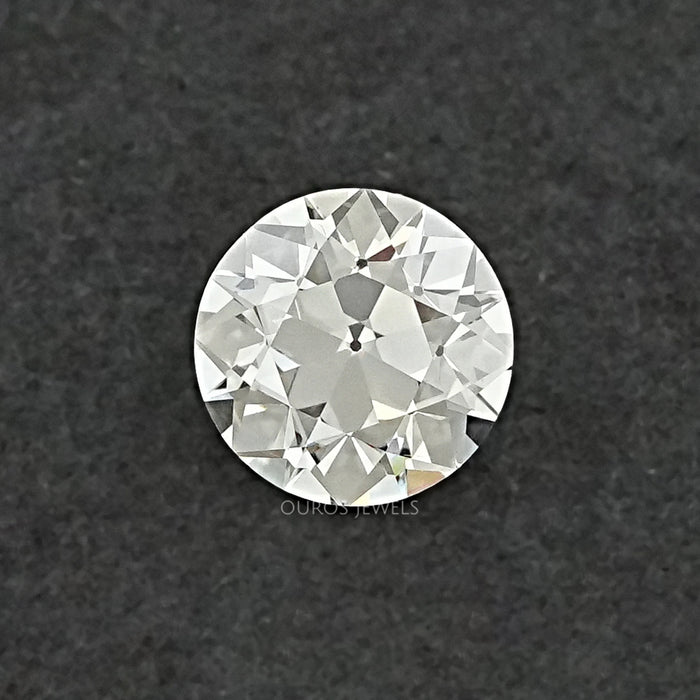 Flower Pattern Old European Cut Round Diamond