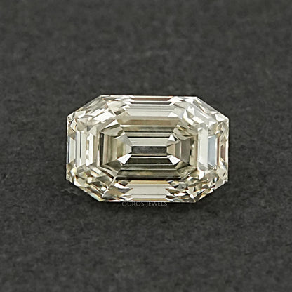 Old Cut Emerald Shape Lab Grown Diamond JK VS [J To Z_VS] Loose