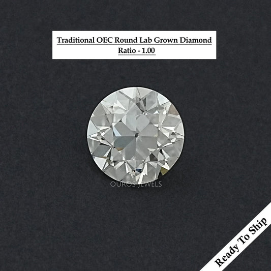 Traditional Old European Round Cut Lab Diamond Loose