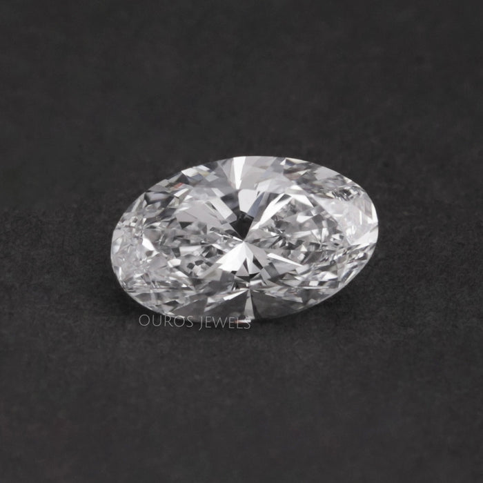 Long Oval Lab Created Diamond