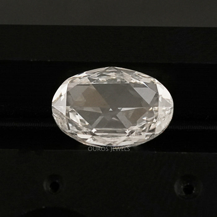 Antique Rose Cut Oval Diamond