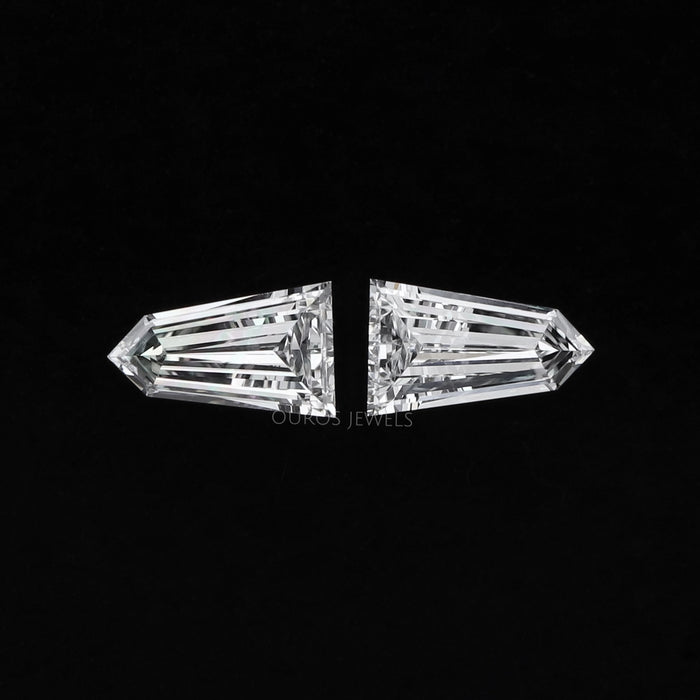Bullet Cut Lab Diamond Matching Pairs