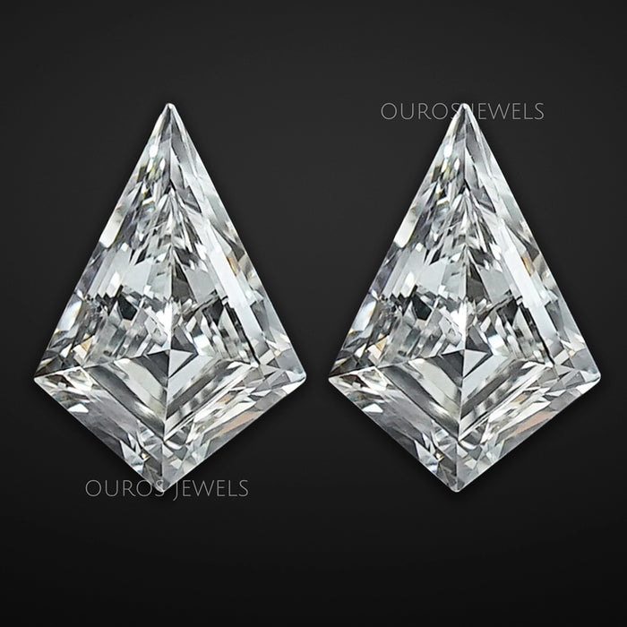 Matching Kite Cut Lab Grown Diamond Pair