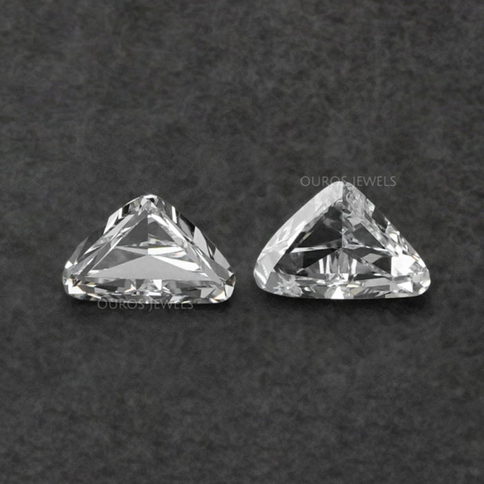Modified Trillion Cut Diamond Pair