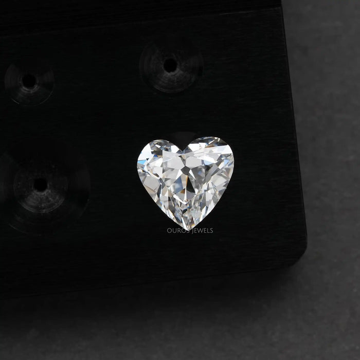5.00 Carat Old Mine Heart Cut Lab Grown Diamond  - Ready To Ship