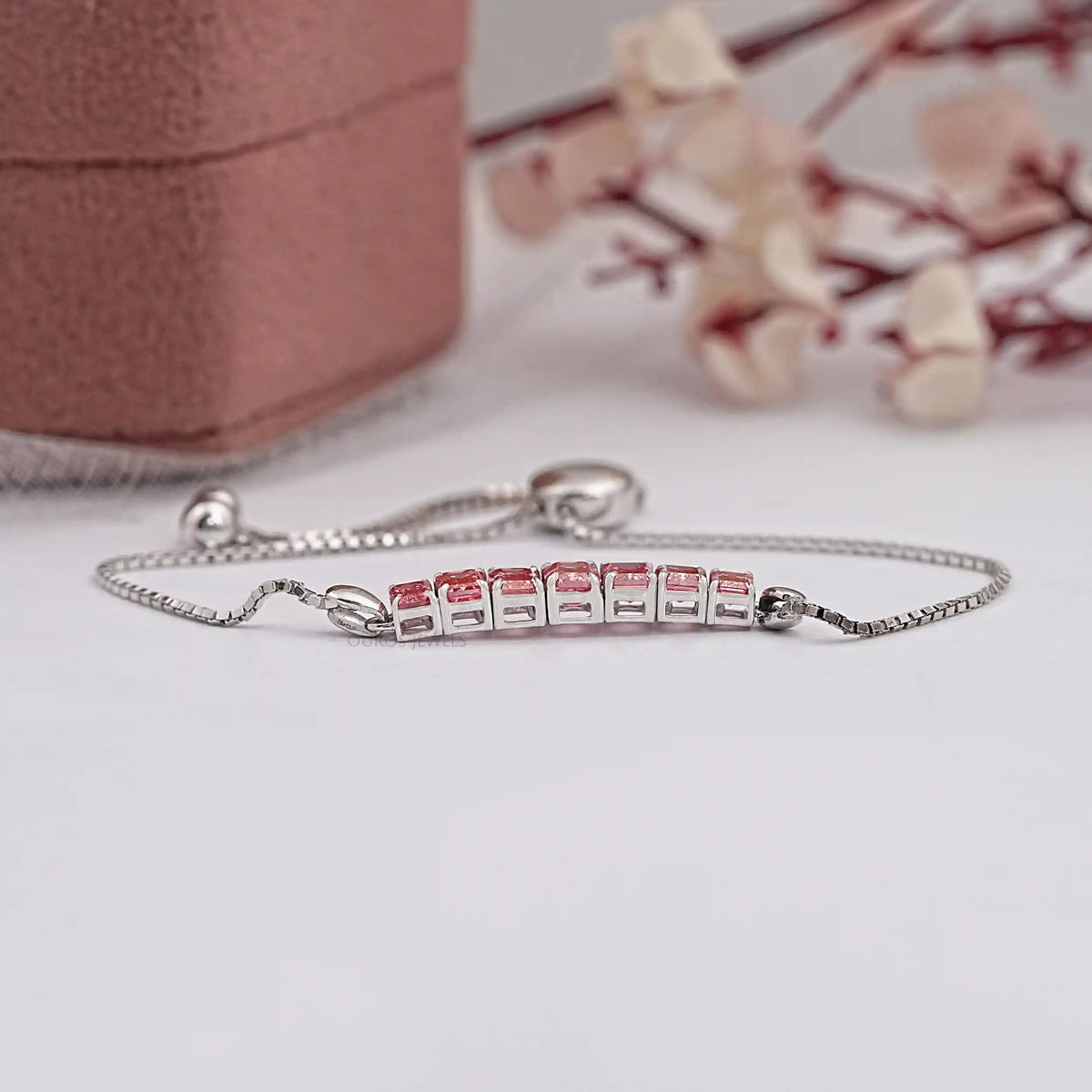 Fancy Color Diamond Chain Bracelet Bracelet