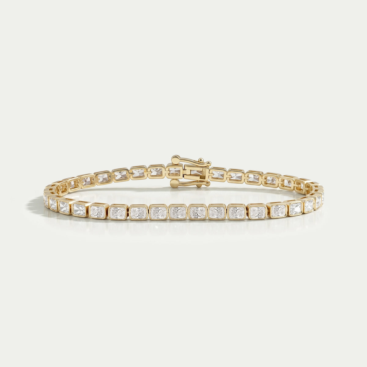East West Radiant Lab Diamond Tennis Bracelet Bracelet