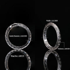 2.70 Carat Single Crystal Lab Grown Diamond Ring 