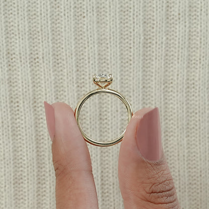 Criss Cut Lab Grown Diamond Solitaire Ring Ring