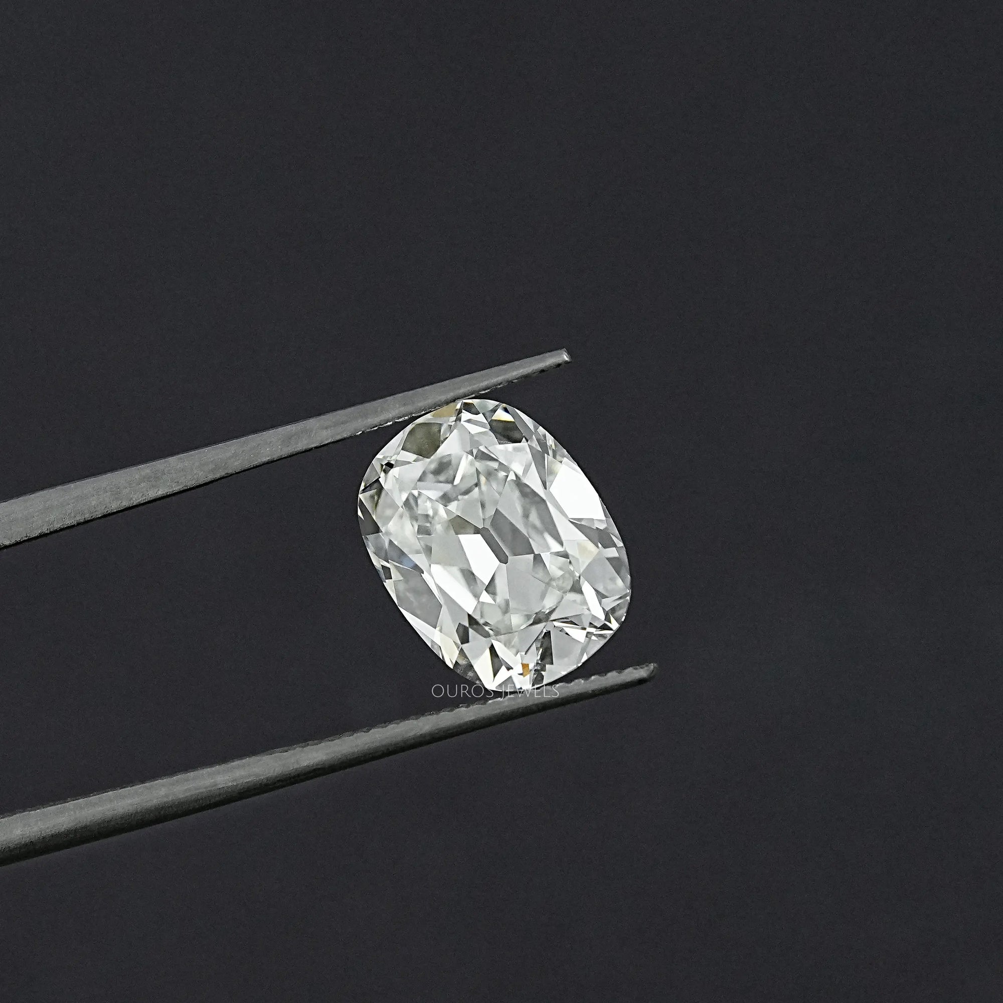 Antique Old Mine Cushion Cut Lab Diamond Loose Loose