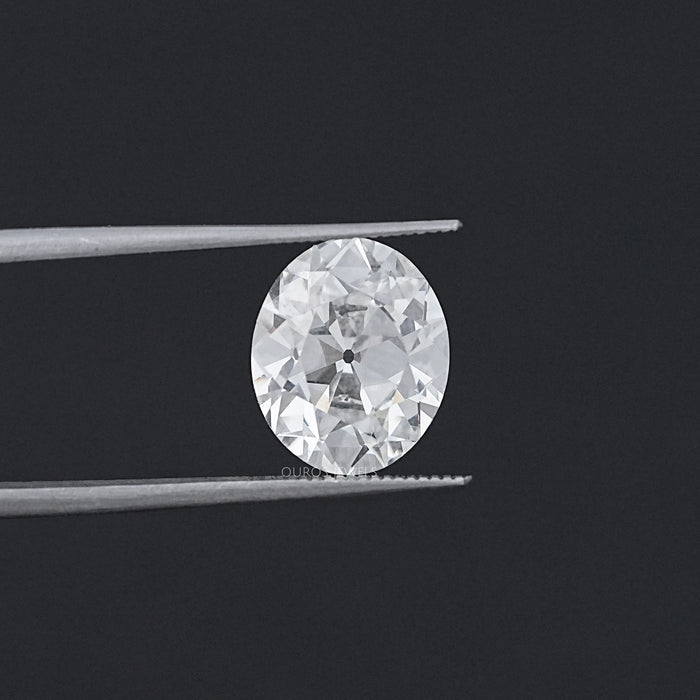 Old Mine Oval Cut Lab Grown Diamond 