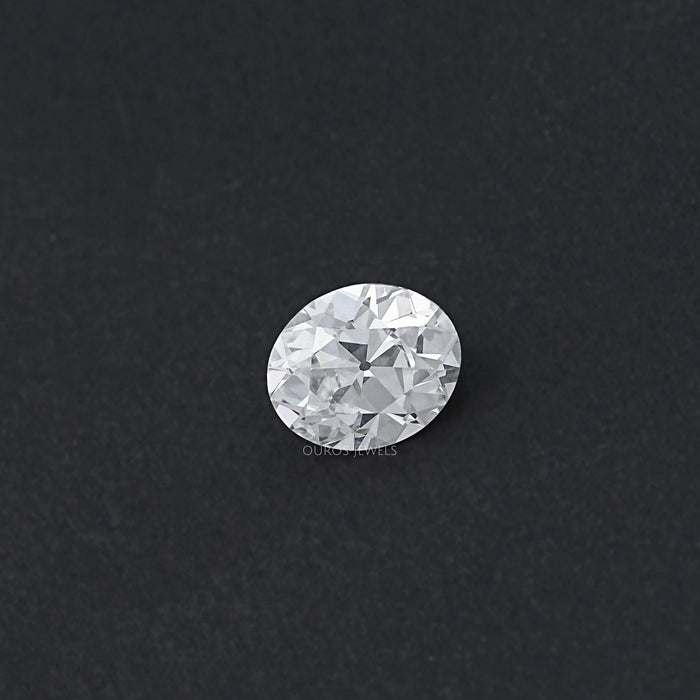 Old Mine Oval Cut Lab Grown Diamond 