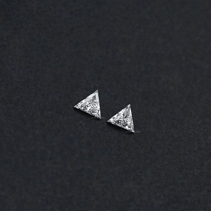 Trilliant Cut Matching Lab Grown Diamonds