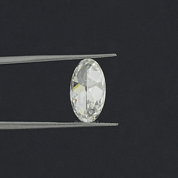 3.40 CT Old Mine Moval Cut Lab Grown Diamond