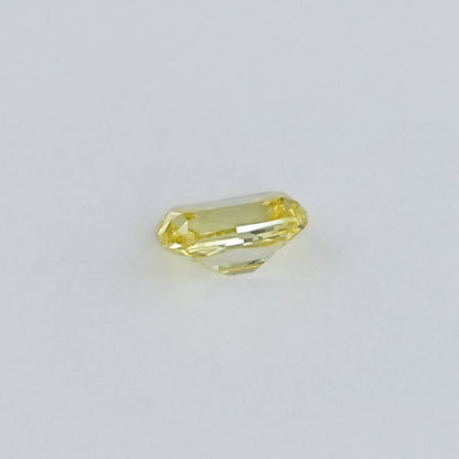 Yellow Old Mine Cushion Lab Grown Loose Diamond Loose