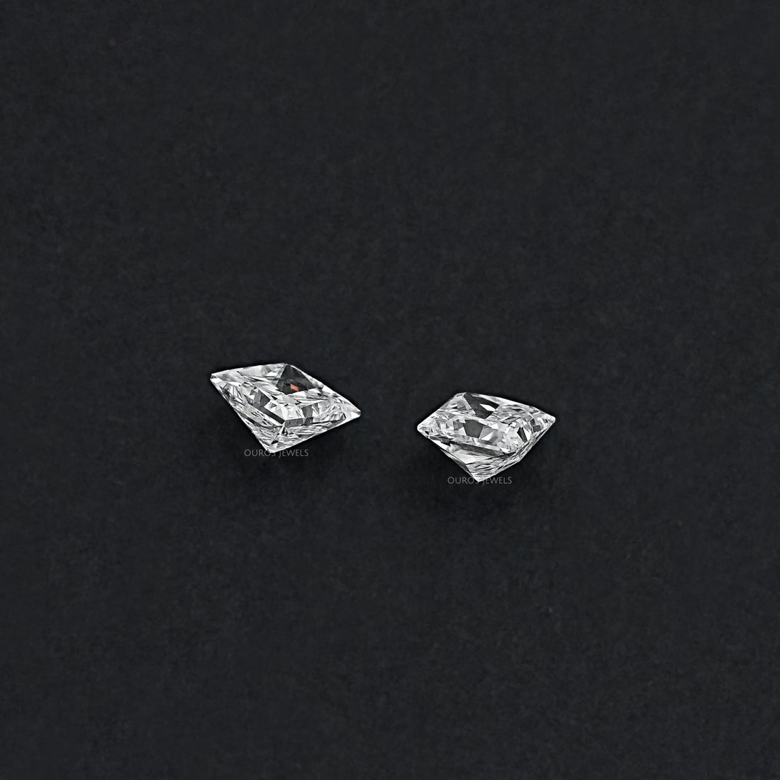 Princess Cut Lab Grown Diamond Pair Loose