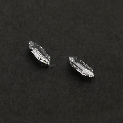 Boat Cut Lab Grown Diamond Loose Pair Loose