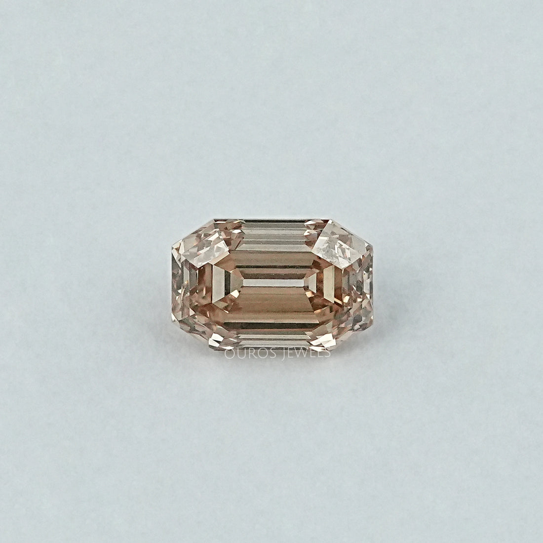 Champagne Old Mine Emerald Lab Diamond Loose Loose